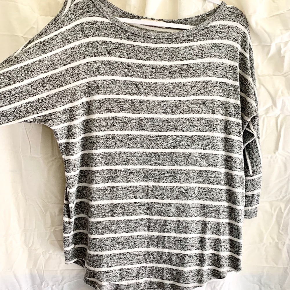 Striped Batwing Shirt